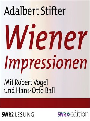 cover image of Wiener Impressionen